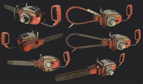 Artstation Chainsaw Weapon For Fallout 76