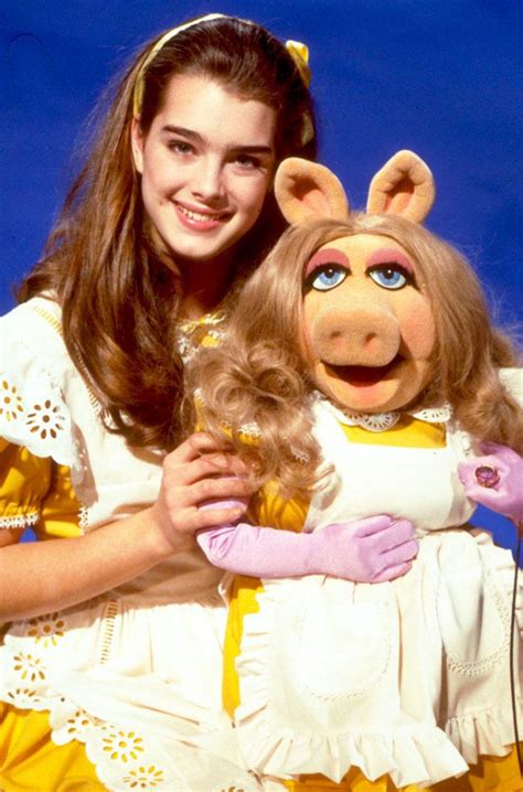 Brooke Shields As Alice In Wonderland On The Muppet Show 1980 The