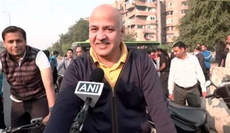 Take Out At Least A Day To Travel Via Cycle Manish Sisodia Urges