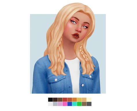 Naevys Sims Zoey Hairsimple Hairstyle For Your Sims Bgcall Sims 4