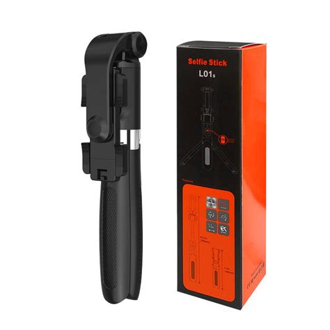 L01s Selfie Stick Wireless Bluetooth Extendable Handheld Monopod Foldable Mini Tripod With