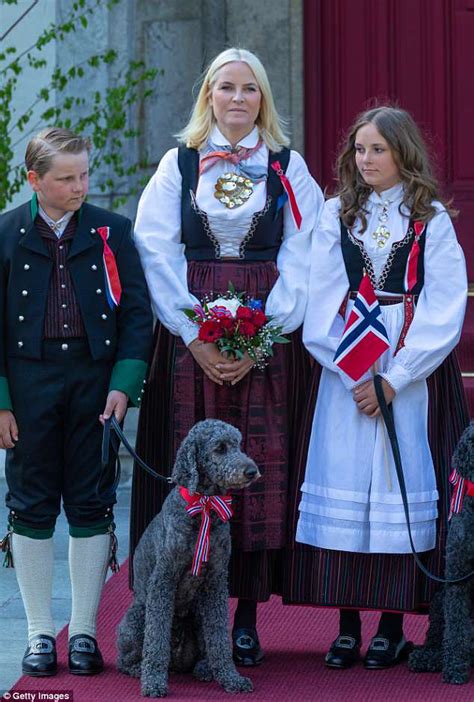 Norways Crown Prince Haakon Dons Traditional Dress For National Day