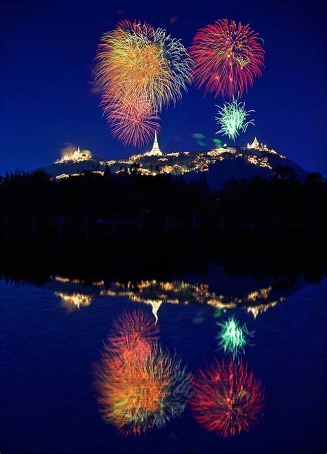 Beautiful Colorful Firework Photography
