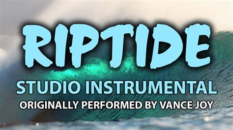 Riptide Cover Instrumental [in The Style Of Vance Joy] Youtube