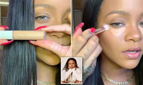 Rihanna Shares Fenty Beauty Makeup Tutorial Revealing New Concealer