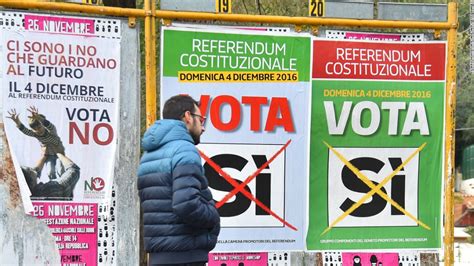 Italian Voters Send Renzi Packing Lessons For Eu Leaders After Weekend