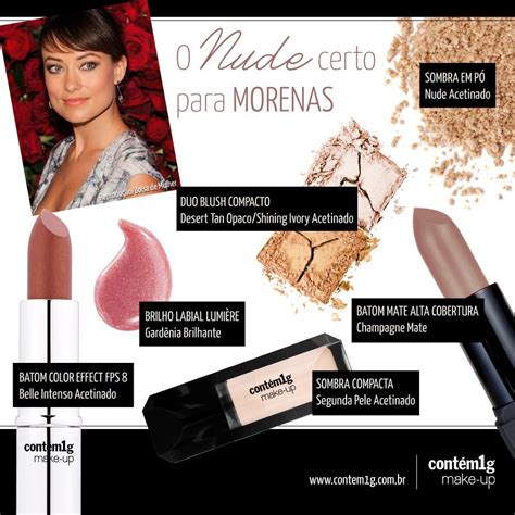 Make Nude Peles Claras Morenas E Negras Com A Cont M G Light Na Night