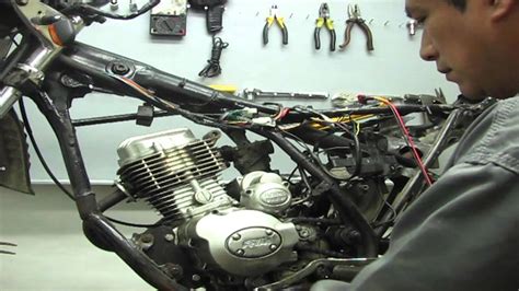Sistema Electrico De Moto Lineal Motor 150cc De 4 Tiempos Parte 1