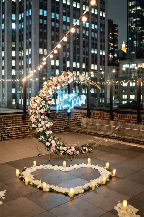 Flower Arch Rooftop Proposal Proposal Ideas And Planning
