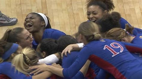 Ku Volleyball Relishes Trip To The Final Four After Upset Victory Over Usc The Kansas City Star