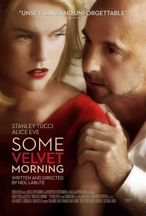 Official Trailer And Poster For Some Velvet Morning Starring Stanley