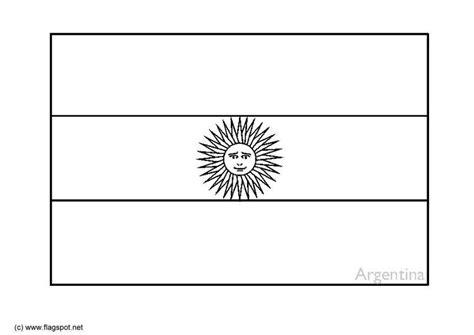 Dibujo Para Colorear Argentina Img Bandera Argentina Banderas Bandera