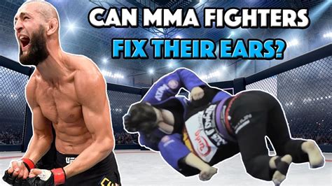 Can Ufc Fighters Fix Their Ears Cauliflower Ear In Mma Bjj