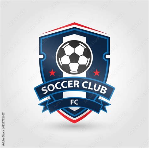 Soccer Football Badge Logo Design Templates Sport Team Identity