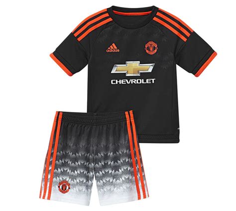 Our man utd football shirts and kits come officially licensed and in a variety of styles. Man Utd 2015-2016 Third Baby Kit AC1474 - $28.48 Teamzo.com