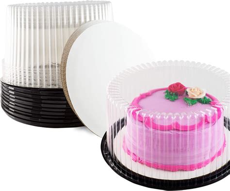Cake Display Containers 9 Inch Cake Container With Cake