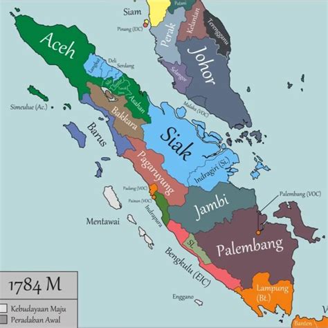 Thread By Aymanrashdanw Wajah Tanah Melayu Pada Tahun 1786 Sebelum