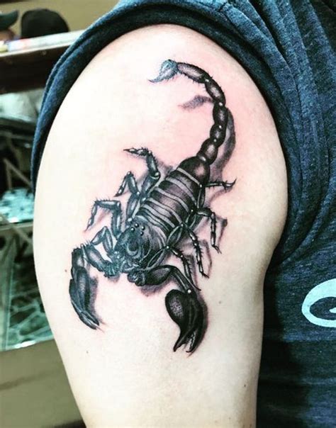 Https://techalive.net/tattoo/curved Scorpion Tattoo Design