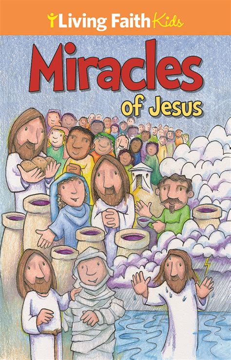 Living Faith Kids Miracles Of Jesus Sticker Booklet Bayard Faith