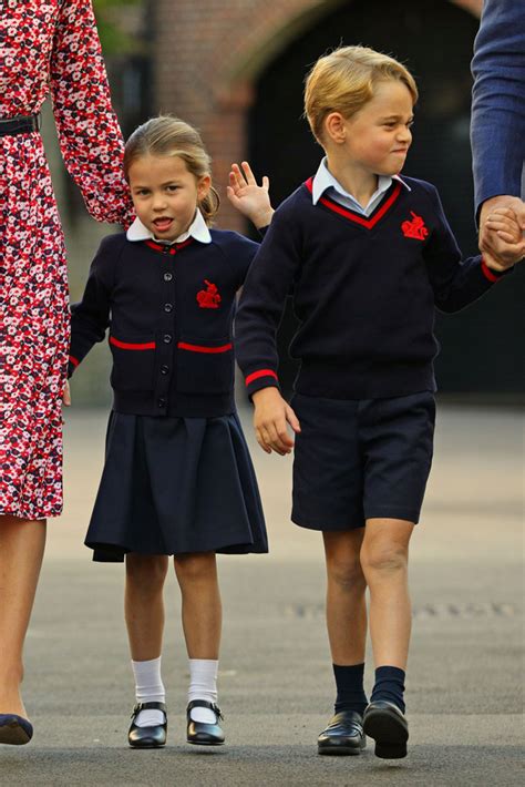 Princess Charlottes School Uniform Looks So Cute On Her First Day