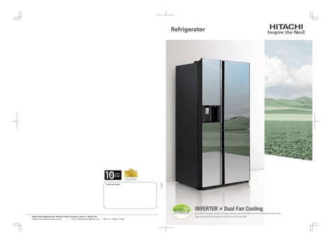 Our refrigerators are made in japan and stocked with innovative features. Refrigerator - Hitachi Sales Malaysia | Manualzz