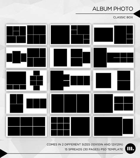 Depending on your level of effort you may be transferring the photos how to. 15 Spreads 30 Pages 10x10 and 12x12 Photo Album Template for | Etsy | Digital photo album, Book ...