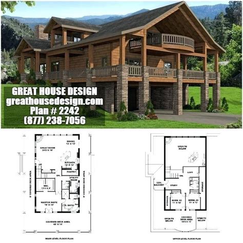 Creating The Perfect House Plan For Your Hillside Home House Plans