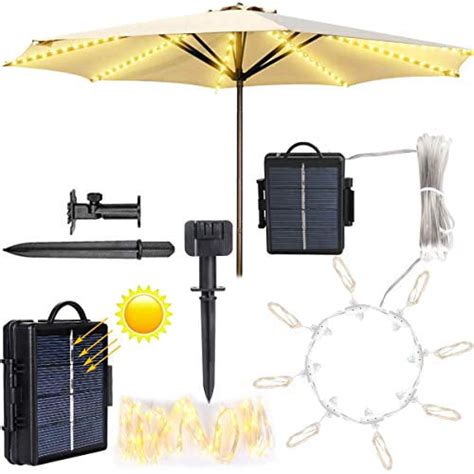Solar Patio Umbrella Lightsoutdoor Umbrella Lights Umbrella Lights