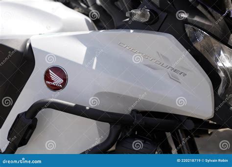 Honda X Crosstourer Moto Logo Signo Y Marca Texto En Moto Tanque