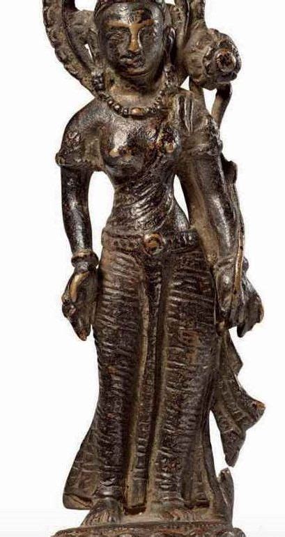 Global Nepali Museum A Gilt Copper Figure Of Tara Global Nepali Museum