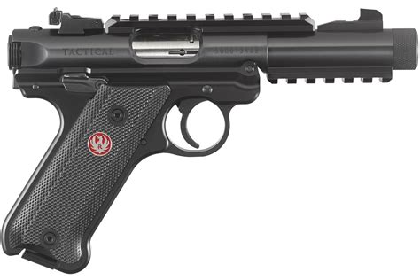 Ruger Mark Iv Tactical 22lr Rimfire Pistol With Threaded