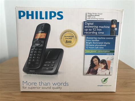 Phillips Cordless Phone With Answering Machine In Bracknell