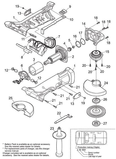 Panasonic Ey46a2 Power Tool Replacement Parts