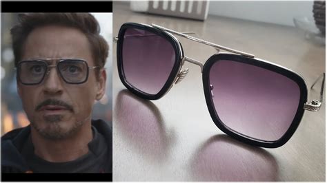 Top 10 sunglasses tony stark 2018: TONY STARK SUNGLASSES replica Review - YouTube
