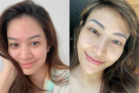 Potret Artis Indonesia Tanpa Makeup