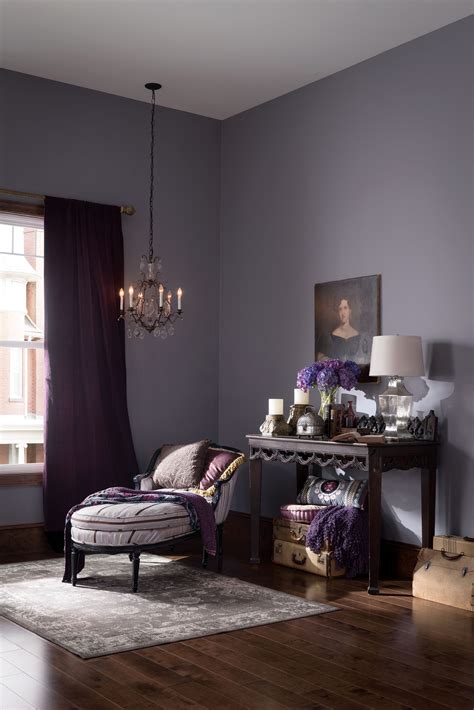 20 Purple Grey Wall Paint