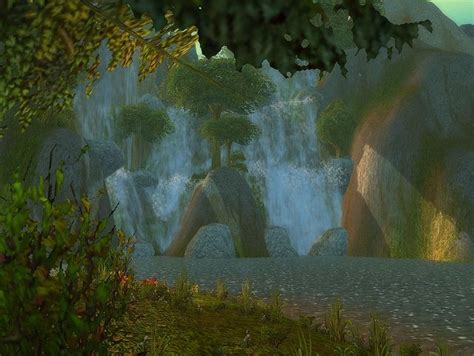 World Of Warcraft Scenery Waterfall World Of Warcraft 3 Scenery