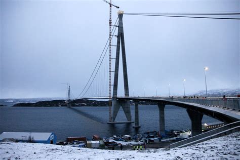 Arctic Mega Bridge Opens To Traffic In Norway Thanks To China Photo