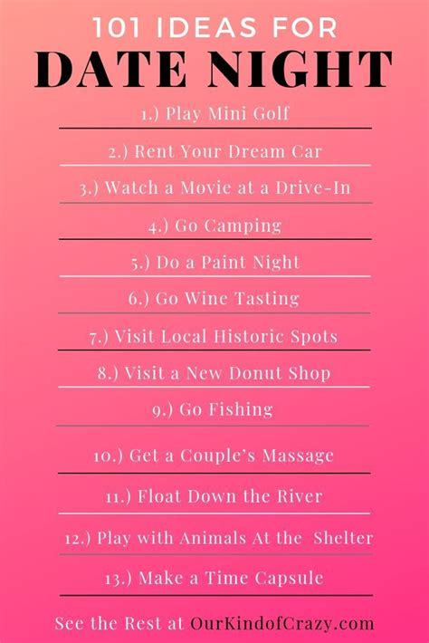 Date Night Ideas That Arent Dinner A Movie Romantic Date Night Ideas Date Ideas For