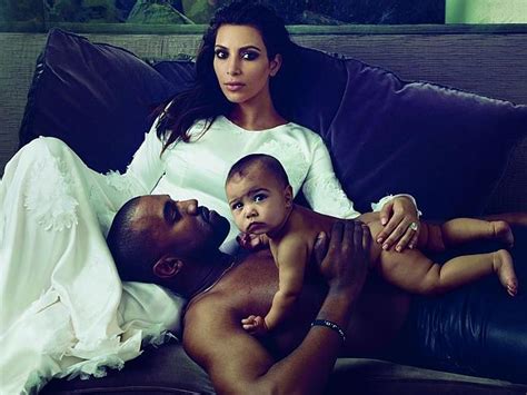 Kim Kardashian Reveals North Peed On Dad Kanye West During Vogue Photo Shoot Au