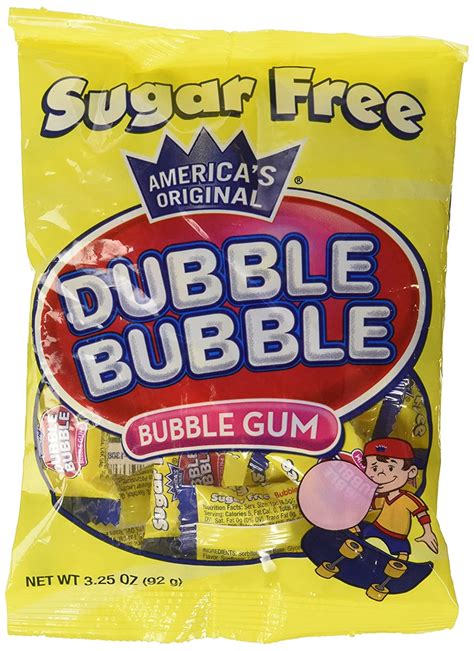 Dubble Bubble Sugar Free Gum 3 25 Oz