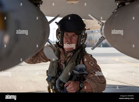 Marine Captain Matthew Toggaf Holcomb From The Vmfa 115 Squadron