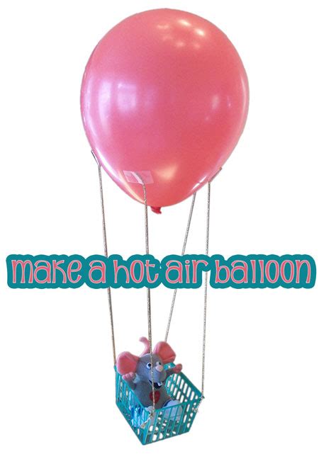 The first hot air balloon flight was on june 5th 1783. Hot Air Balloon Craft from Recycled Plastic | Woo! Jr ...