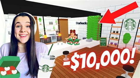 Opening A Starbucks In Roblox Adopt Me Ava Nicole Youtube