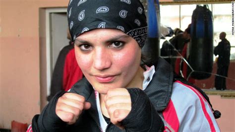 Afghanistans First Female Olympic Boxer Eyes London Dream Cnn