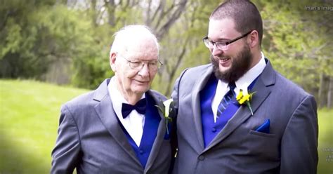 90 year old grandpa makes the greatest best man