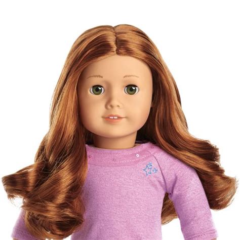 Truly Me Doll Light Skin Wavy Red Hair Green Eyes Accessories
