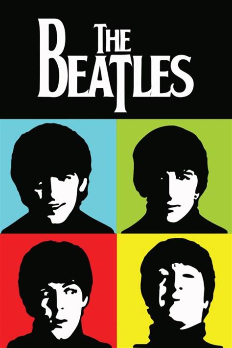 Posterskart The Beatles Pop Art Poster Paper Print Music Posters In