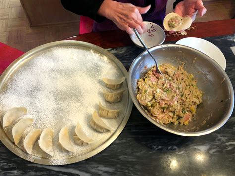 Chinese Pork Dumplings Recipe Oh Snap Lets Eat