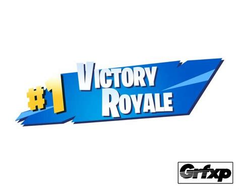 Download High Quality Fortnite Clipart Victory Royale Logo Transparent